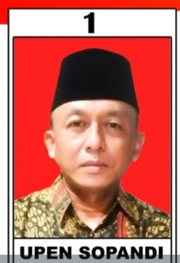 Upen Sopandi menjadi calon terpilih di PILKADES PAW Batusari